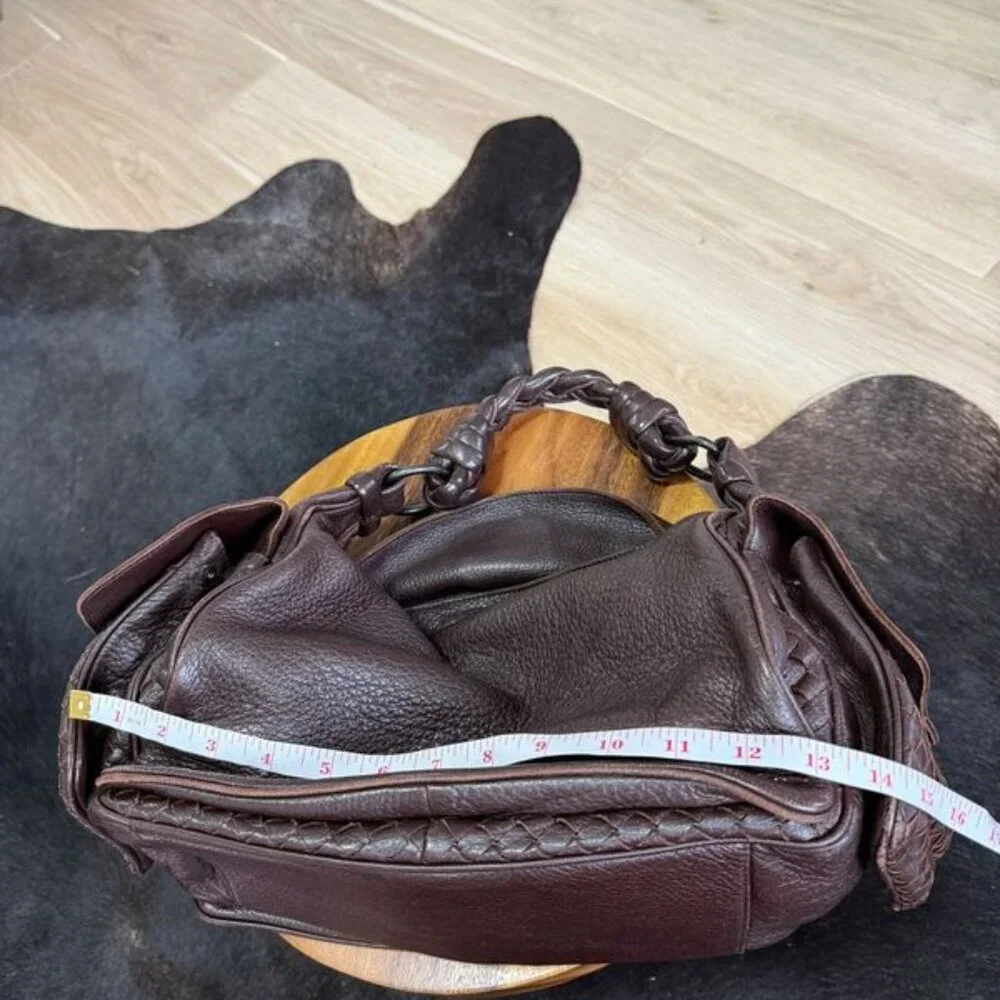 Bottega Veneta Leather Cocker Hobo Bag